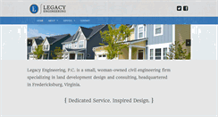 Desktop Screenshot of legacy-eng.com